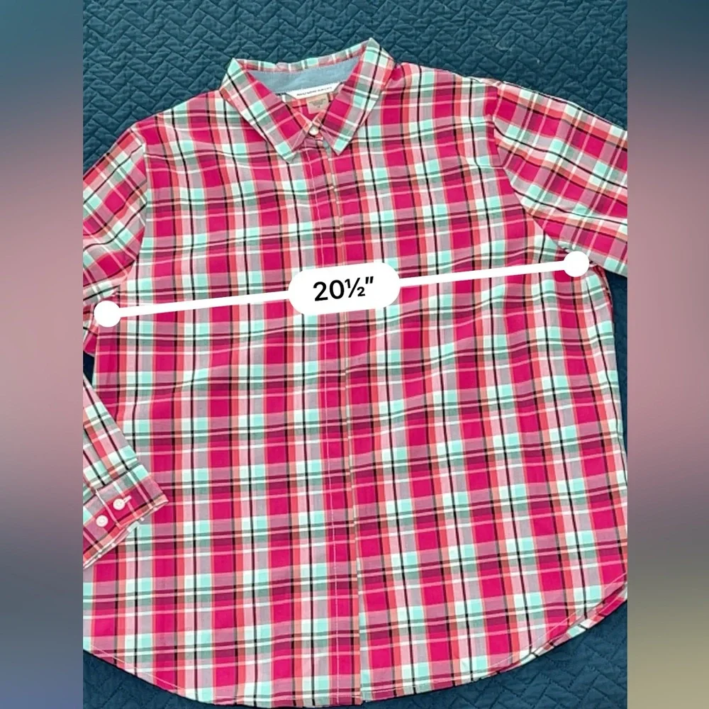 Allison Daley‎ Set of 3 Plaid Shirts Size 18